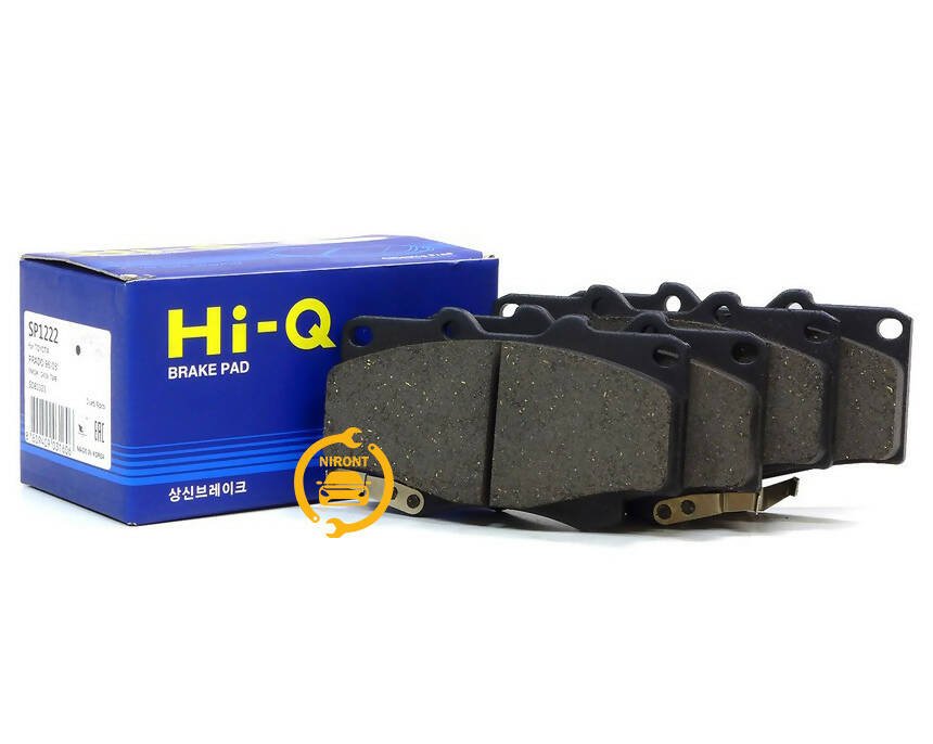 ស្បែកហ្វ្រាំង Hi-Q Brake Pad Front, SP1222, Tacoma - Automotive Parts