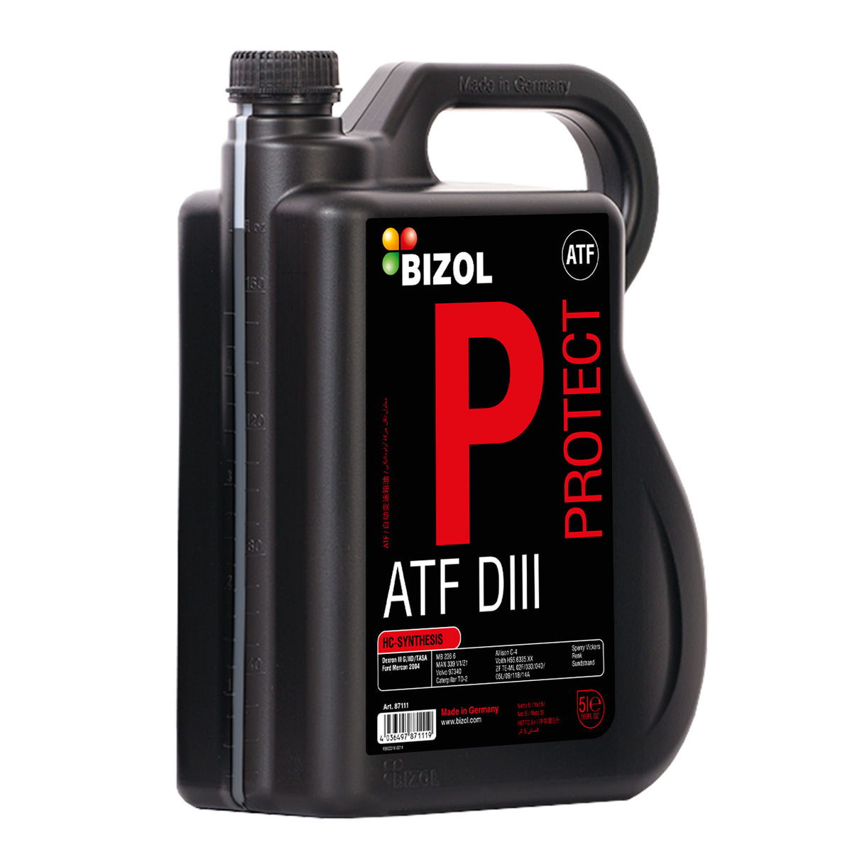 ប្រេងប្រអប់លេខ BIZOL Protect ATF DIII -