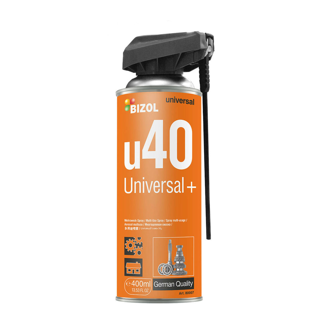 ស្ព្រៃយ៏ថែទាំរថយន្ត BIZOL Universal+ u40 ការពារ និងលាងសម្អាតច្រែះ - Technical Sprays - Technical Spray