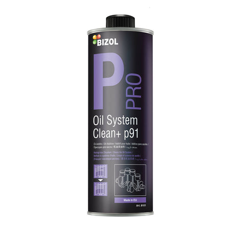 ប្រេងជំនួយ BIZOL Pro Oil System Clean+ p91 - Additive