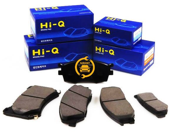 ស្បែកហ្វ្រាំង Hi-Q Brake Pad Front, SP1412, Toyota Hilux 2.0L. - Automotive Parts