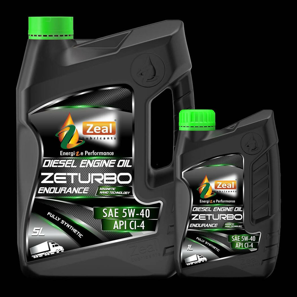 Zeal ZETURBO 5W-40 API CI-4 - Car Motor Oil